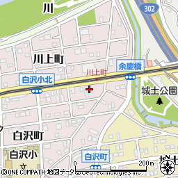 愛知県名古屋市守山区白沢町26周辺の地図