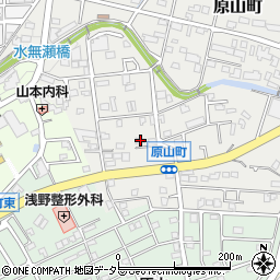 愛知県瀬戸市原山町213-1周辺の地図