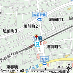 タチヤ旭前店周辺の地図