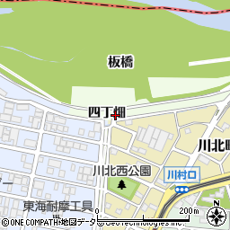 愛知県名古屋市守山区川四丁畑周辺の地図