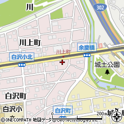 愛知県名古屋市守山区白沢町28周辺の地図