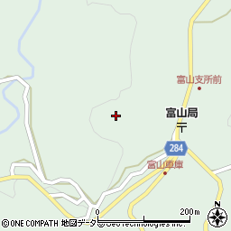 島根県大田市富山町山中1754周辺の地図