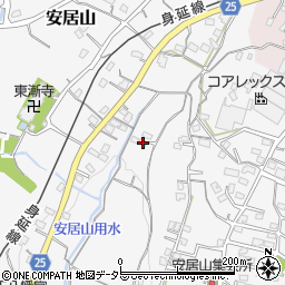 静岡県富士宮市安居山638周辺の地図