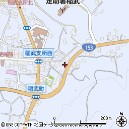愛知県豊田市稲武町ナハテ12周辺の地図