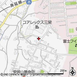 静岡県富士宮市安居山753周辺の地図