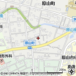 愛知県瀬戸市原山町252-7周辺の地図