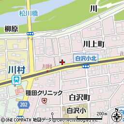 愛知県名古屋市守山区川上町158周辺の地図