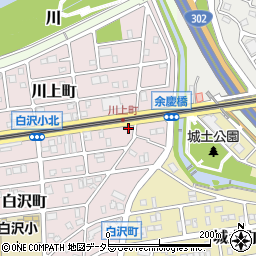 愛知県名古屋市守山区白沢町29周辺の地図