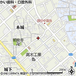 〒452-0933 愛知県清須市西田中の地図