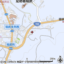愛知県豊田市稲武町ナハテ20周辺の地図