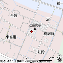 愛知県稲沢市今村町鳥居前4周辺の地図