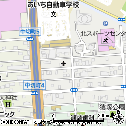 名古屋市個人タクシー協組北支部周辺の地図