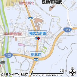 稲武石油株式会社周辺の地図