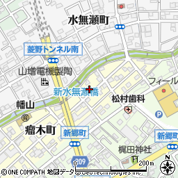 愛知県瀬戸市瘤木町78周辺の地図