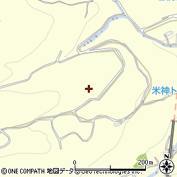 神奈川県小田原市米神293周辺の地図