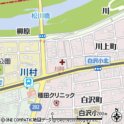 愛知県名古屋市守山区川上町147-1周辺の地図