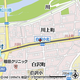 愛知県名古屋市守山区川上町165周辺の地図
