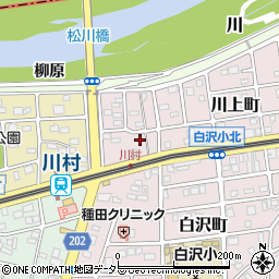 愛知県名古屋市守山区川上町147周辺の地図
