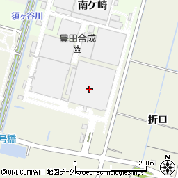 愛知県稲沢市平和町下三宅折口710周辺の地図