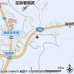 愛知県豊田市稲武町ナハテ18周辺の地図
