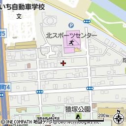 愛知県名古屋市北区成願寺1丁目7周辺の地図
