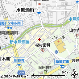愛知県瀬戸市瘤木町8周辺の地図