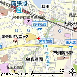 愛知県尾張旭市東大道町原田2553周辺の地図