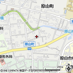 愛知県瀬戸市原山町246周辺の地図