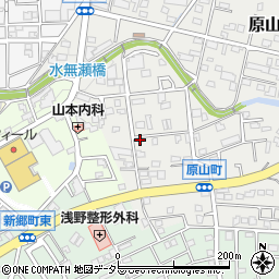愛知県瀬戸市原山町207周辺の地図