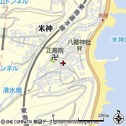 神奈川県小田原市米神445周辺の地図