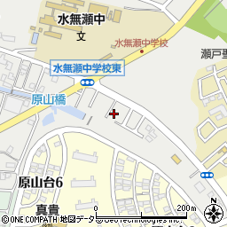 愛知県瀬戸市原山町1-61周辺の地図