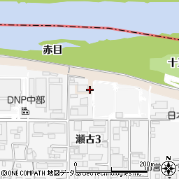 愛知県名古屋市守山区瀬古赤目周辺の地図