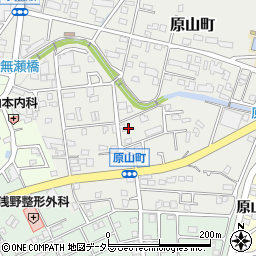 愛知県瀬戸市原山町238-4周辺の地図