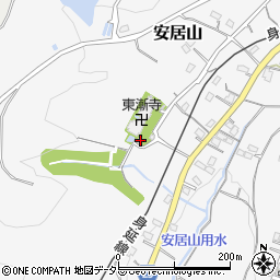 静岡県富士宮市安居山816周辺の地図