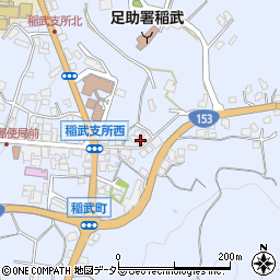 愛知県豊田市稲武町ナハテ11周辺の地図