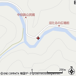 兵庫県朝来市田路543-1周辺の地図