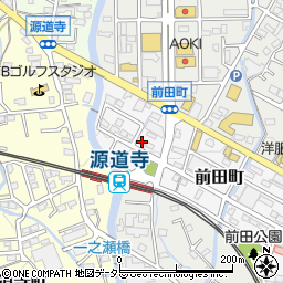 静岡県富士宮市前田町39周辺の地図
