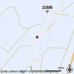 三重県いなべ市藤原町篠立2431周辺の地図