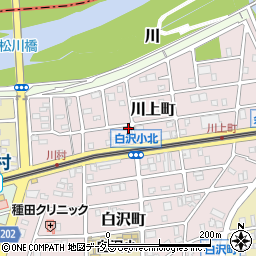 愛知県名古屋市守山区川上町140周辺の地図