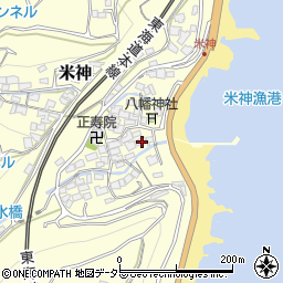 神奈川県小田原市米神491周辺の地図