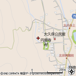 静岡県富士宮市大久保周辺の地図