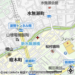 愛知県瀬戸市瘤木町76-2周辺の地図