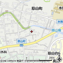 愛知県瀬戸市原山町247周辺の地図