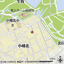 愛知県名古屋市守山区小幡北2022周辺の地図
