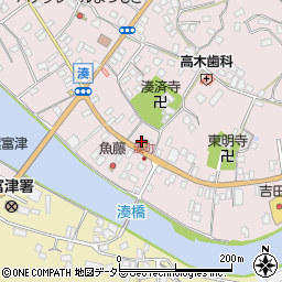 千葉県富津市湊198周辺の地図