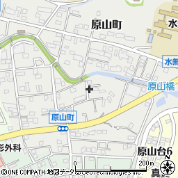 愛知県瀬戸市原山町247-8周辺の地図