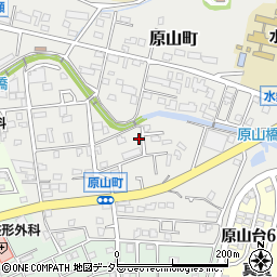 愛知県瀬戸市原山町245周辺の地図