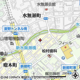 愛知県瀬戸市瘤木町87-8周辺の地図