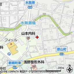愛知県瀬戸市原山町159周辺の地図