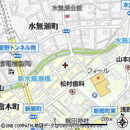 愛知県瀬戸市瘤木町84周辺の地図